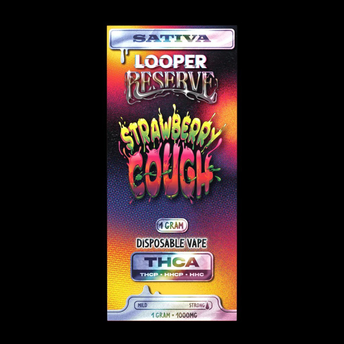 Picture of Looper Reserve Disposable 1gram THCA-STRAWBERRY COUGH