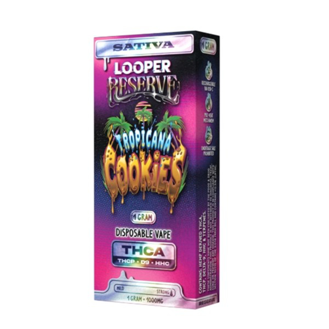 Picture of LOOPER RESERVE DISPOSABLE 1GRAM THCA - TROPICANA COOKIES