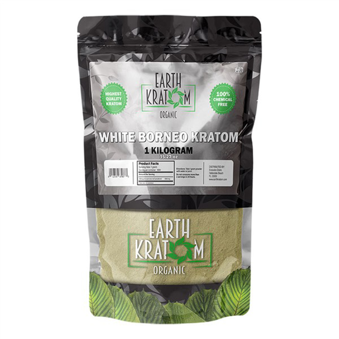 Picture of EARTH KRATOM POWDER 1KG - WHITE BORNEO