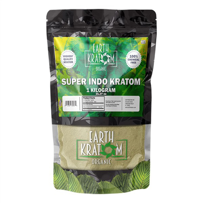 Picture of EARTH KRATOM POWDER 1KG - SUPER INDO
