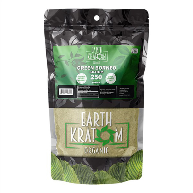Picture of EARTH KRATOM POWDER 250GM - GREEN BORNEO