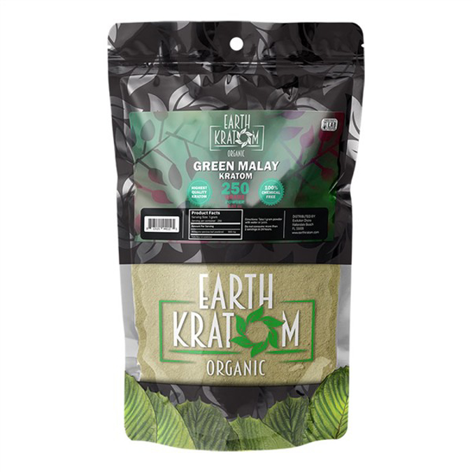 Picture of EARTH KRATOM POWDER 250GM - GREEN MALAY