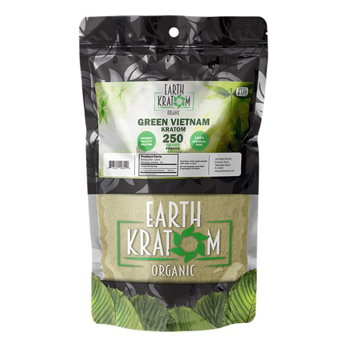Picture of EARTH KRATOM POWDER 250GM - GREEN VIETNAM
