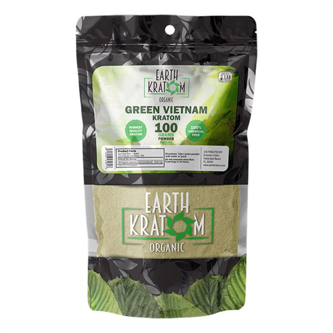 Picture of EARTH KRATOM POWDER 100GM - GREEN VIETNAM