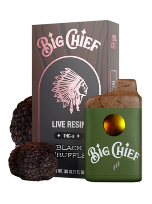 Picture of Big Chief Disposable Live Resin 3gm 6ct/bx - Black Truffle