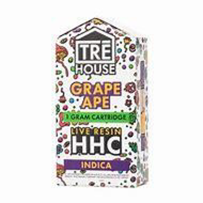 Picture of Tre House Hhc Live Resin Cartridge 1g 5ct/bx - Grape Ape