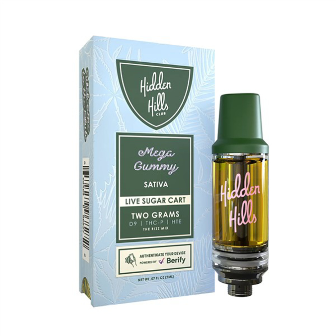 Picture of HIDDEN HILLS LIVE SUGAR CART 2G Mega Gummy