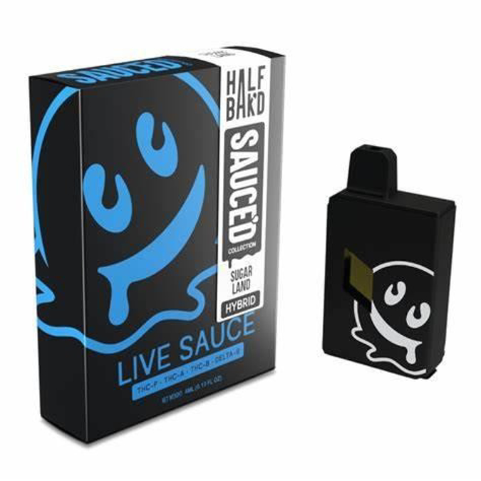 Picture of Half Bakd Live Sauce Disposable 4g 5ct/bx - Sugar Land
