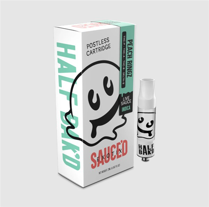 Picture of Half bakd cart 2ml 5ct/bx-Peach Ringz