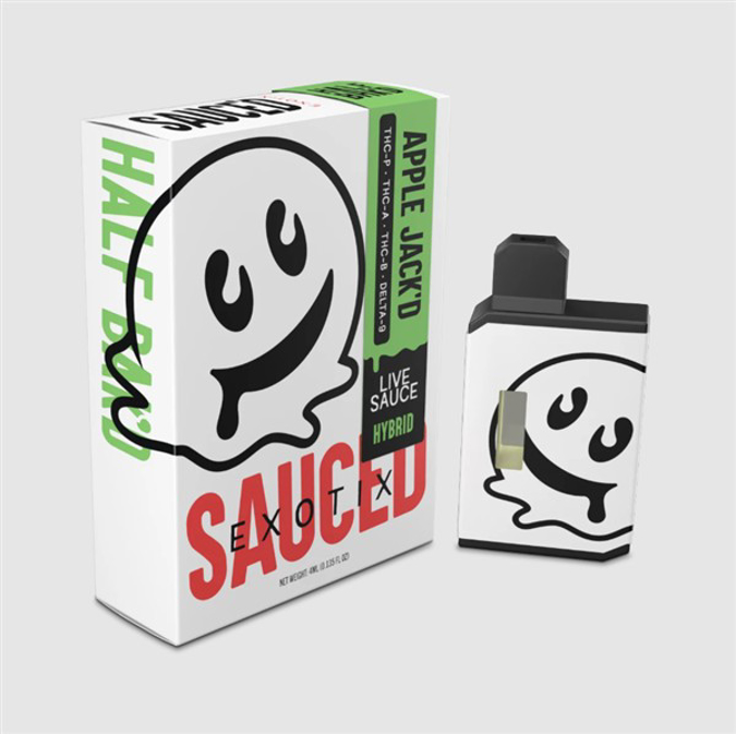 Picture of Half Baked Disposable 4g Live Sauce Exotix-Apple Jackd