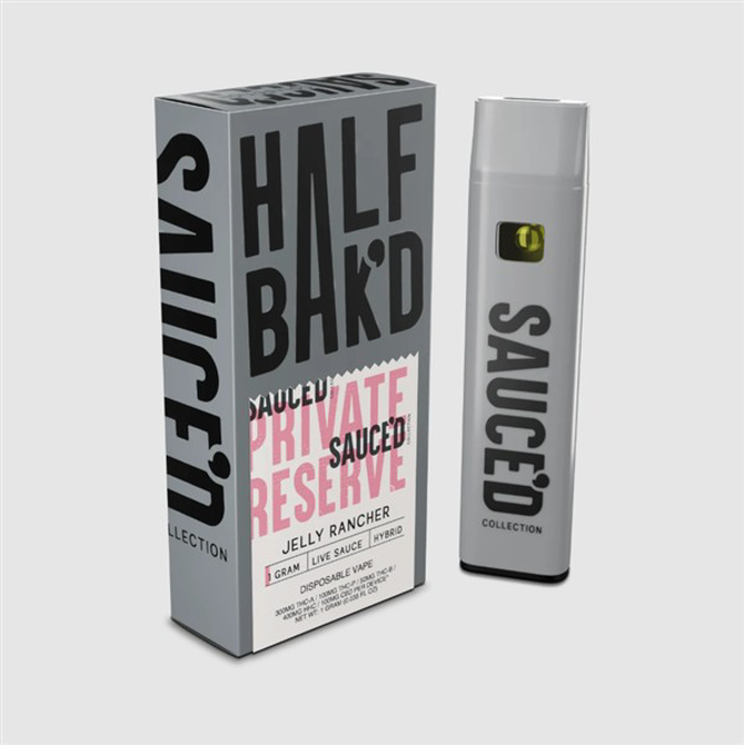 Picture of Half Baked Disposable 1g - JELLY RANCHER