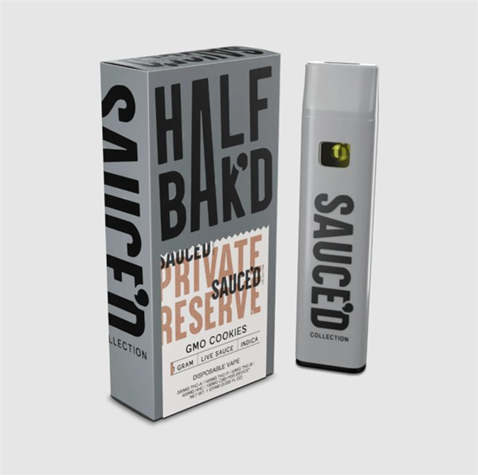 Picture of Half Baked Disposable 1g - GMO COOKIES