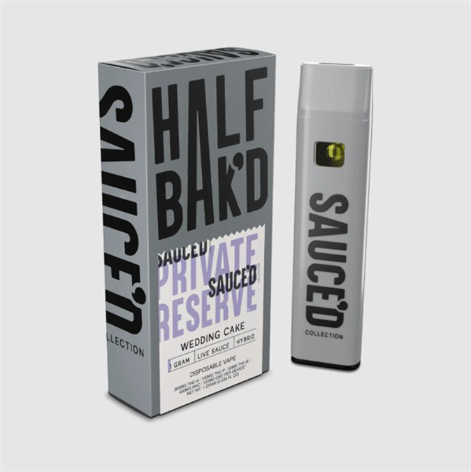 Picture of Half Baked Disposable 1g - WEDDING CAKE