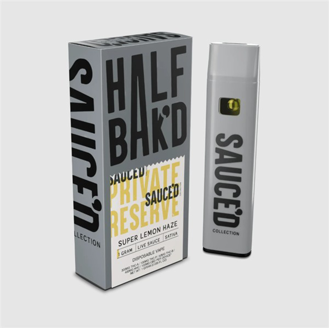 Picture of Half Baked Disposable 1g - SUPER LEMON HAZE