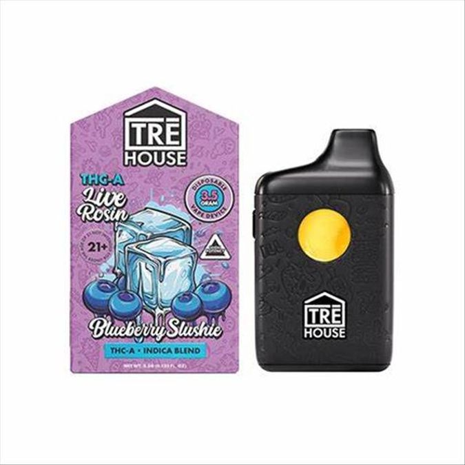 Picture of TRE HOUSE DISP 3.5 GM BLUEBERRY SLUSHIE (SINGLE)
