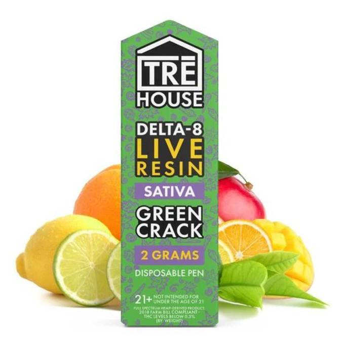 Picture of Tre House Hhc Live Resin Disposable 2g 10ct/bx - Sour Diesel