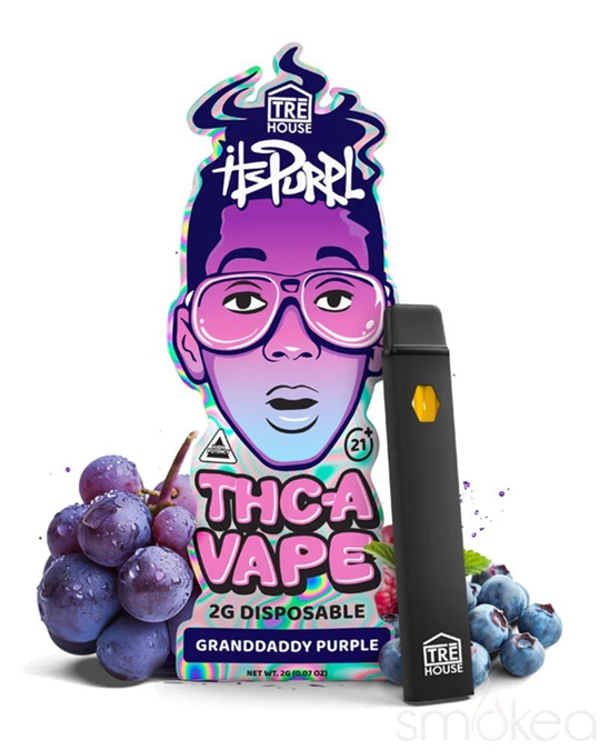 Picture of Tre House Itspurpl THCA 2G Disp Grandaddy Purple 