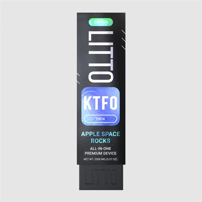 Picture of Litto Disposable KTFO THCA 2 Grams-Apple Space Rocks 