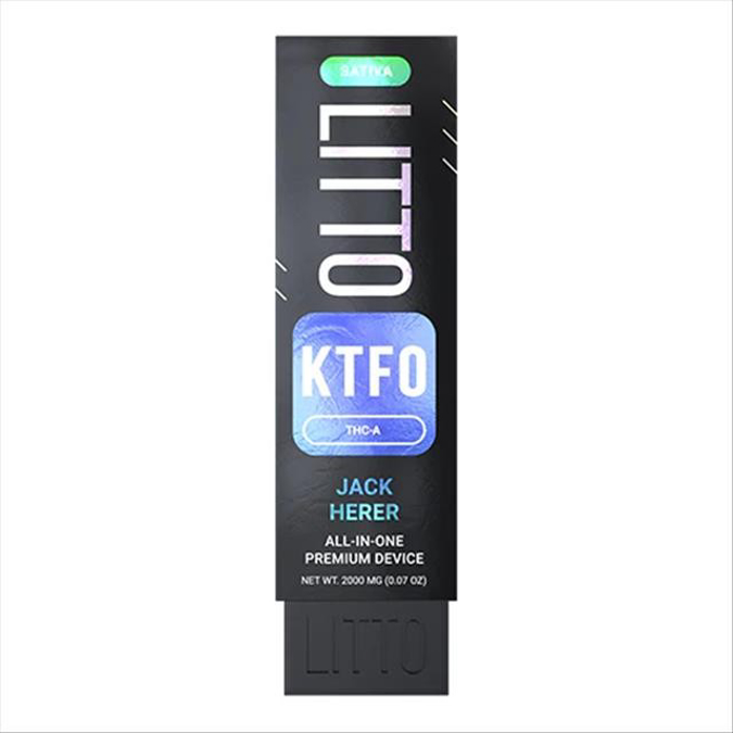 Picture of Litto Disposable KTFO THCA 2 Grams-Jack Herer