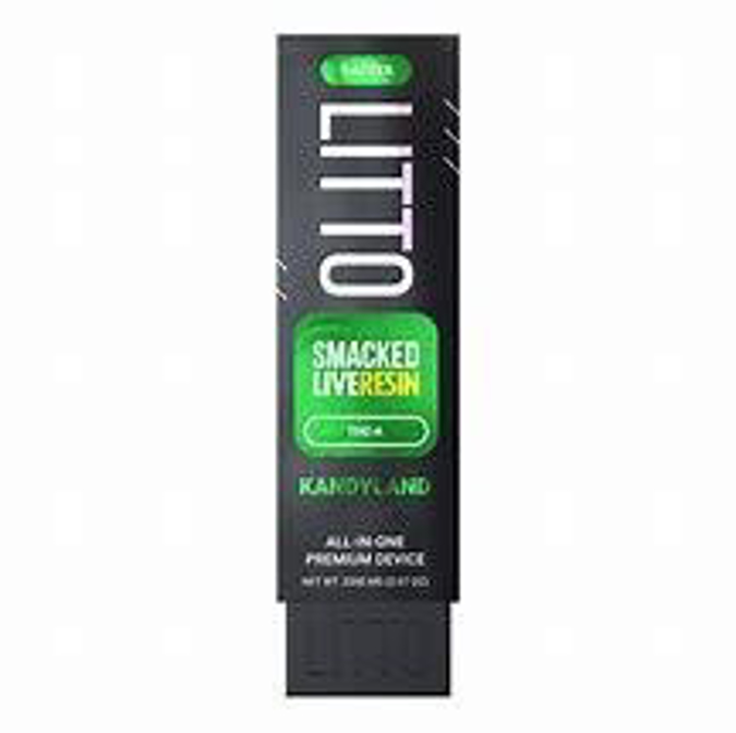 Picture of Litto Disposable Thca Live Resin 2g 5ct/bx - Kandyland