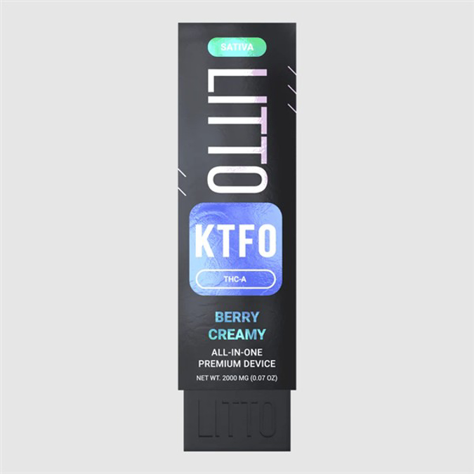 Picture of Litto Disposable KTFO THCA 2 Grams-Berry Creamy 