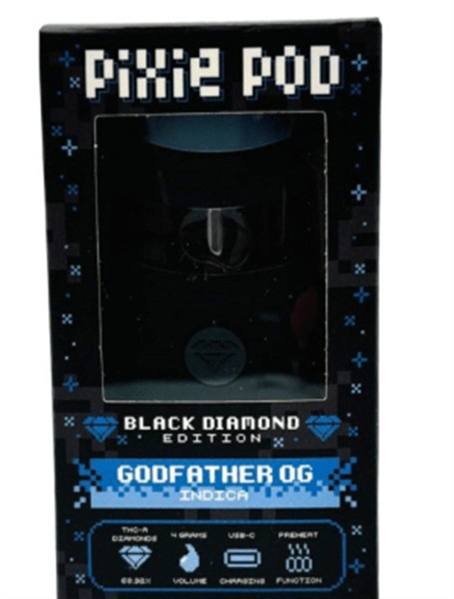 Picture of Pixie Dust Disposable Black Diamond-Godfather OG