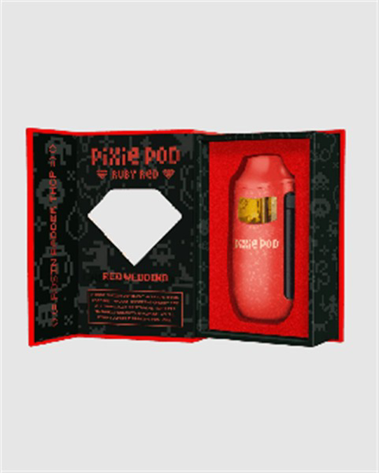 Picture of PIXIE POD RUBI RED DISPOSABLE 4GM - RED ZEPPELIN