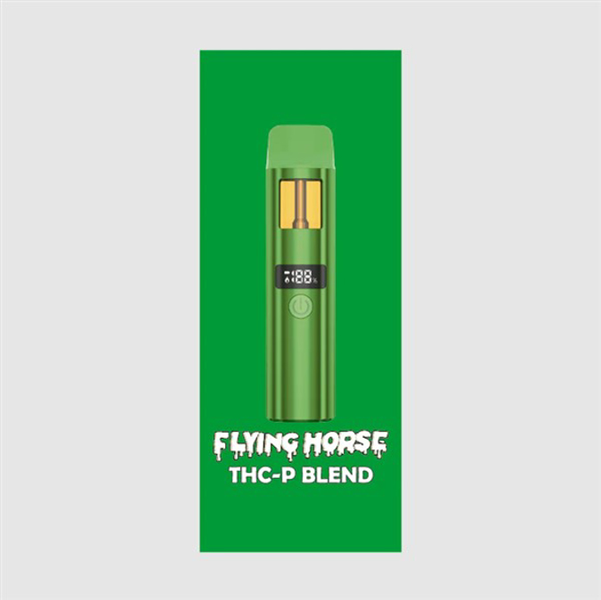 Picture of FLYING HORSE THCP DISPOSABLE 7GM - SNOW GUSHERS