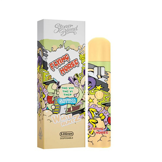 Picture of FLYING HORSE STONER DISPOSABLE 3GM - WHITE RUNTZ