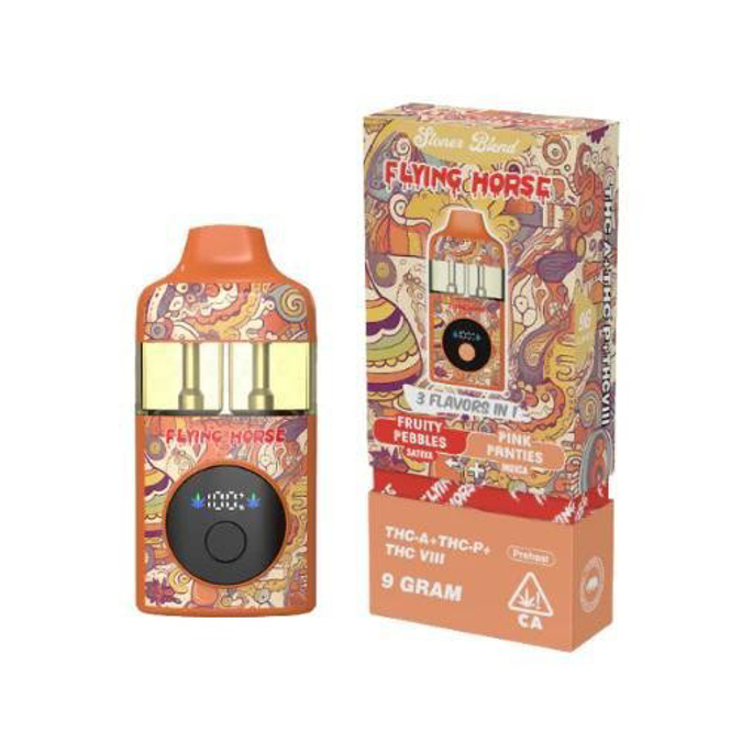 Picture of FLYING HORSE 3IN1 DISPOSABLE 9GM - Fruity Pebbles