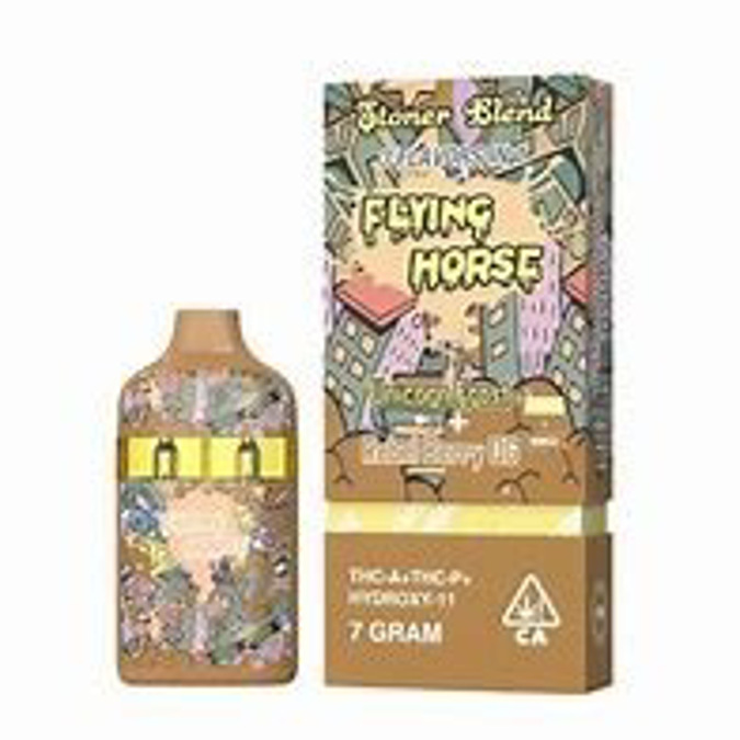 Picture of FLYING HORSE 3IN1 DISPOSABLE 7GM - UNICORN FROST