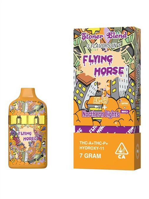 Picture of FLYING HORSE 3IN1 DISPOSABLE 7GM - AK47 NORTHERN LIGHTS
