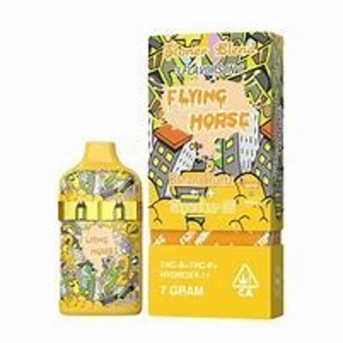 Picture of FLYING HORSE 3IN1 DISPOSABLE 7GM - BANANA RUNTZ