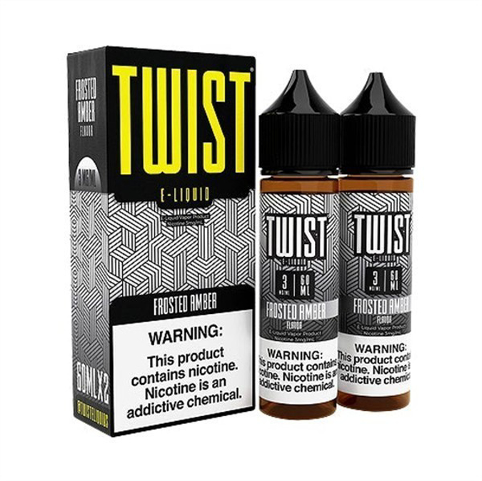 Picture of TWIST E-LIQUID 3MG 2X60ML- FOASTED AMBER