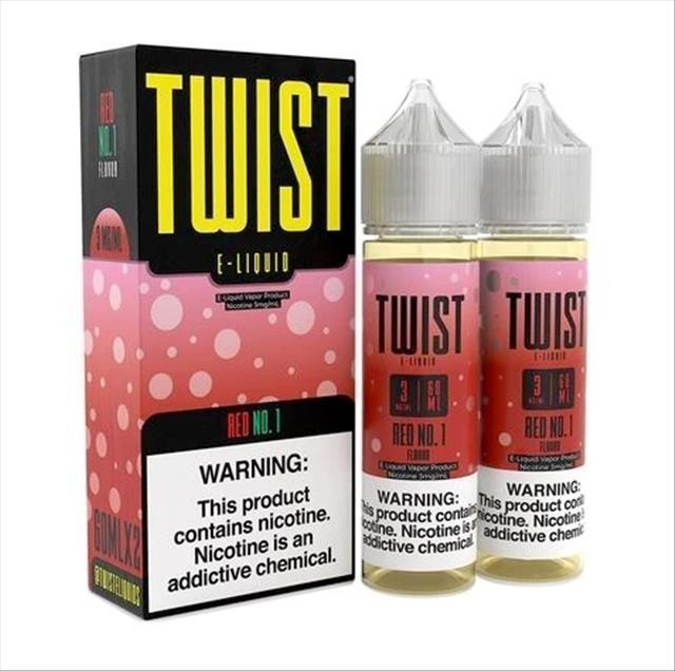 Picture of TWIST E-LIQUID 3MG 60ML - RED 0