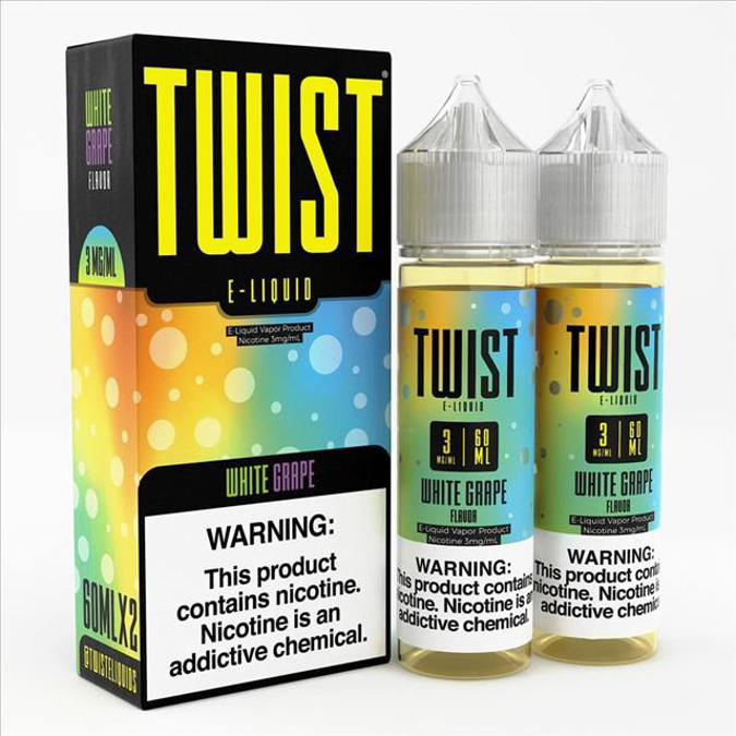 Picture of Twist E-Liquid 3mg - White Grape