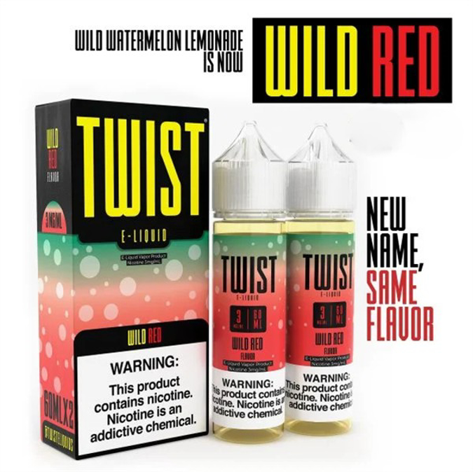 Picture of Twist E-Liquid 3mg - Wild Red