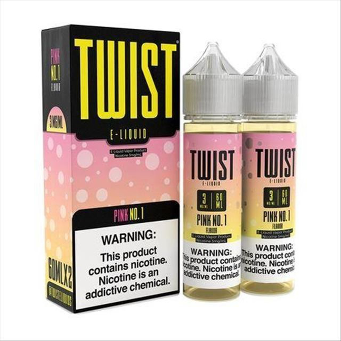 Picture of TWIST E-LIQUID 3MG 60ML - PINK PUNCH NO1