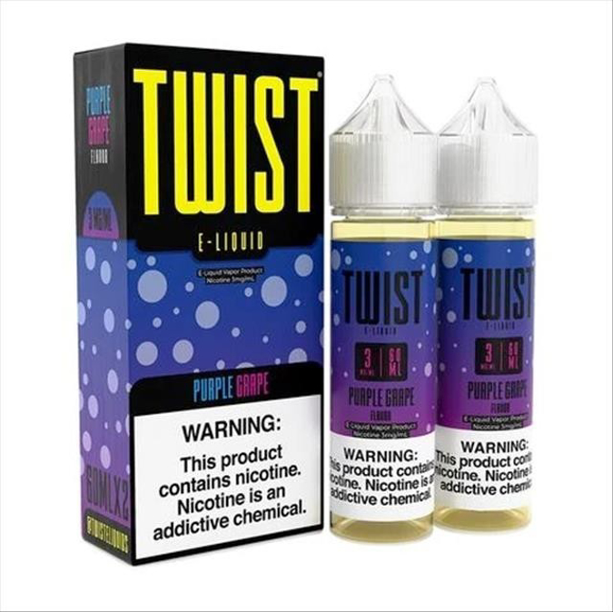 Picture of TWIST E-LIQUID 3MG - PURPLE GRAPE