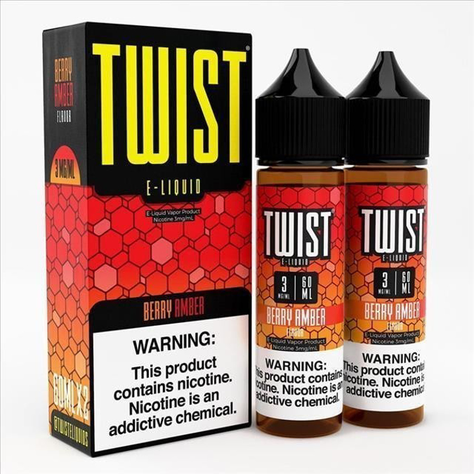 Picture of TWIST E LIQUID 6MG 60ML - BERRY AMBER