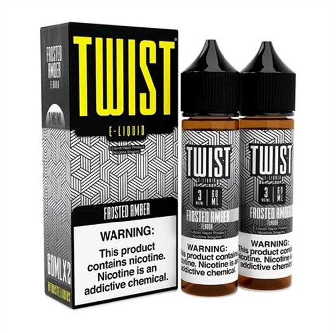Picture of TWIST E LIQUID 6MG 60ML-  FROSTED AMBER