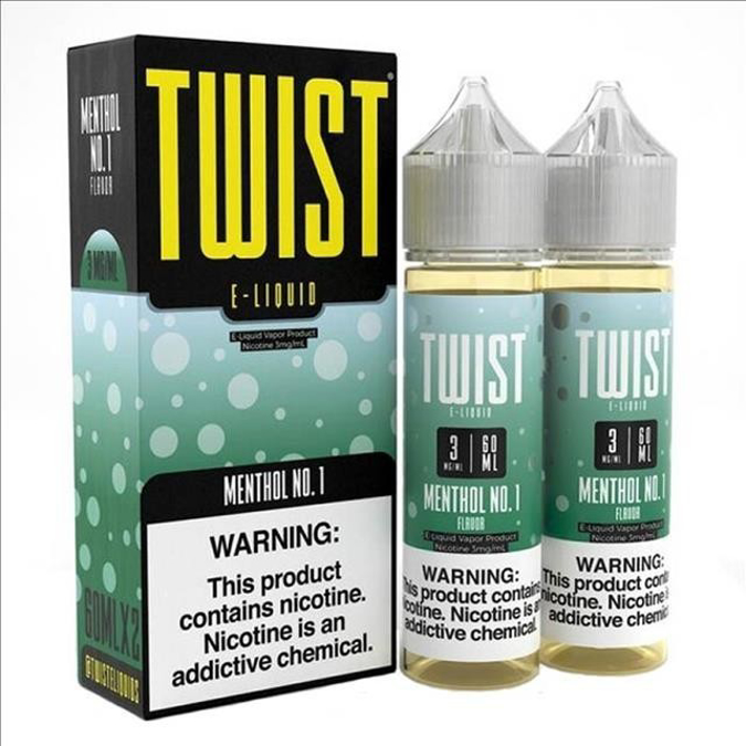 Picture of Twist E-Liquid 6mg - Menthol no.1
