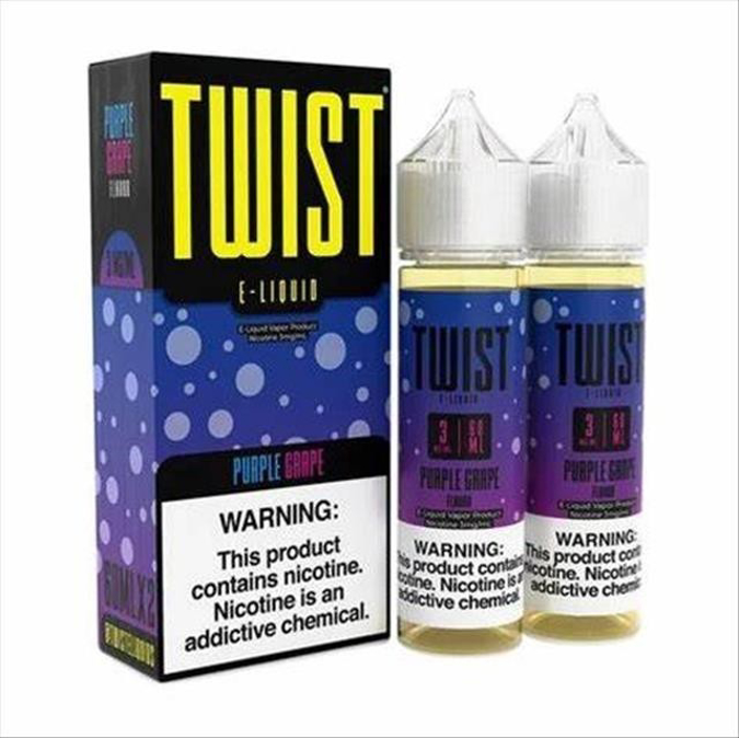 Picture of TWIST E-LIQUID 6MG 60ML- PURPLE GRAPE