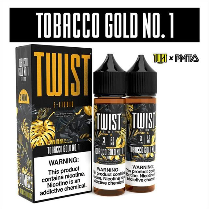Picture of Twist E-Liquid 6mg - Tobacco Gold