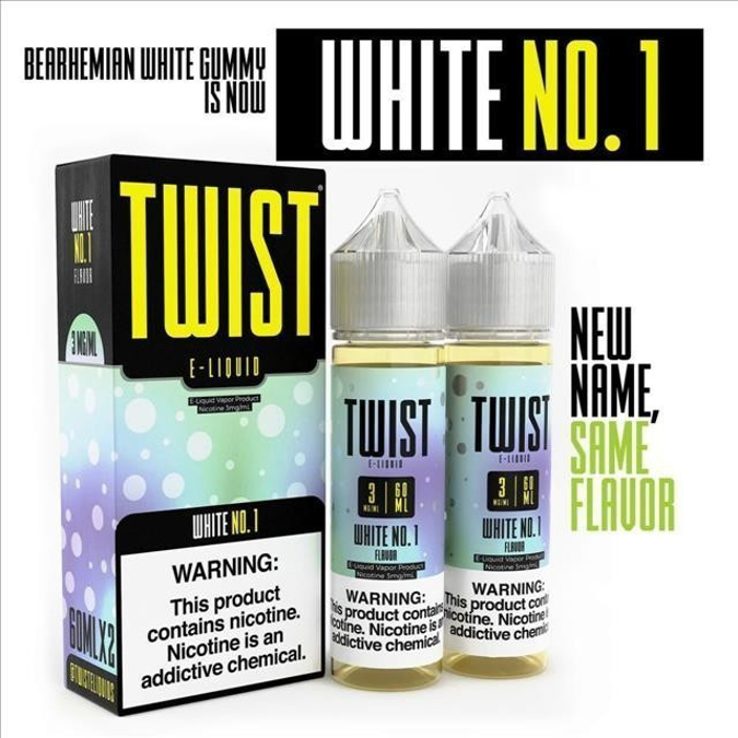 Picture of TWIST E-LIQUID 6MG 2X60ML- WHITE NO.1