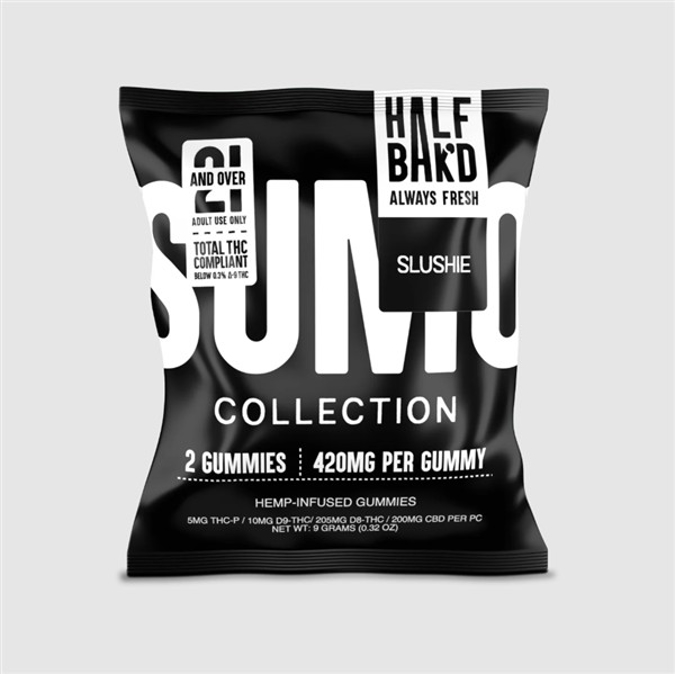 Picture of Half Baked Gummies D9 Sumo 2PK 30ct-Slushie  