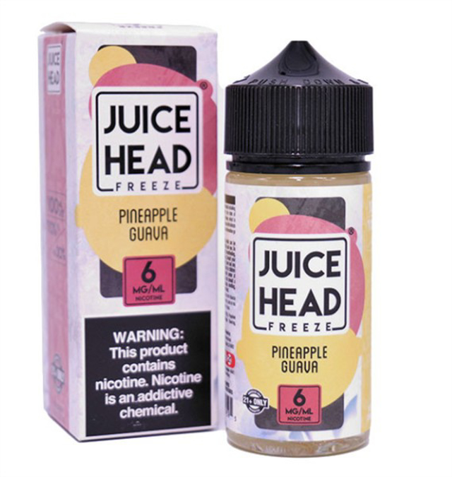 Picture of Juicy head e liquid 6mg- Pineapple guava