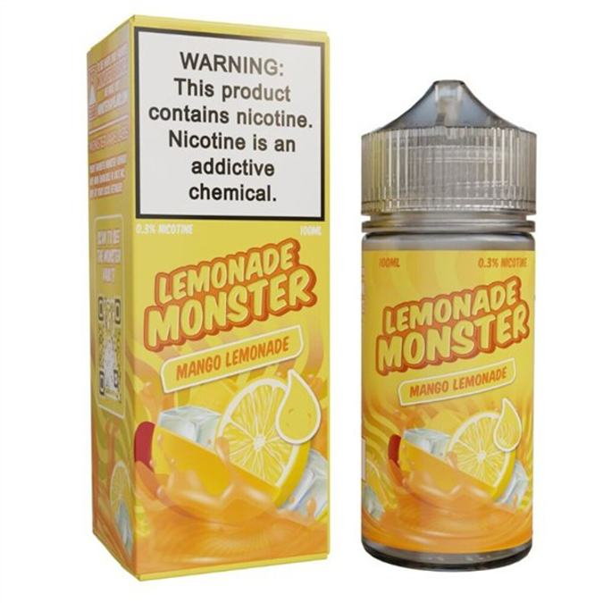 Picture of LEMONADE MONSTER  E-JUICE 3MG 100ML - MANGO LEMONADE
