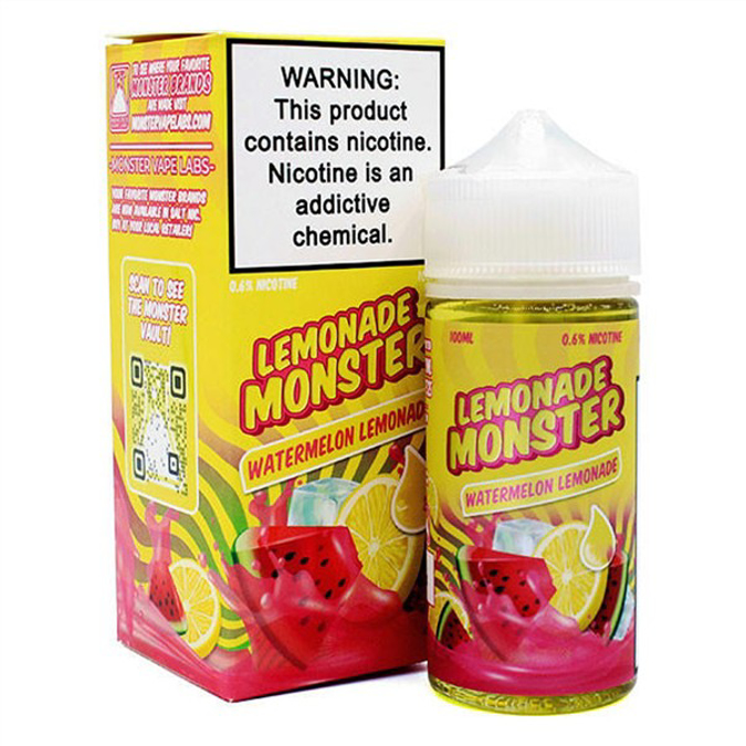 Picture of LEMONADE MONSTER  E-JUICE 6MG 100ML -PINK LEMONADE
