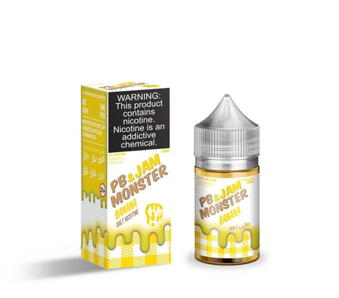 Picture of JAM MONSTER  E-JUICE SALT 24MG 30ML -  PB & BANANA